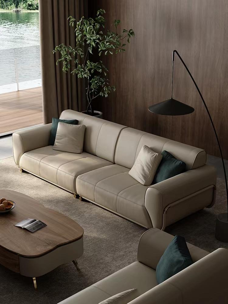Light Luxury Leather Sofa